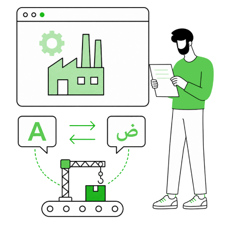 Manufacturing translation services